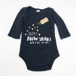 Baby Kiss Baby Girl Long Sleeve Bodysuit 6-9M